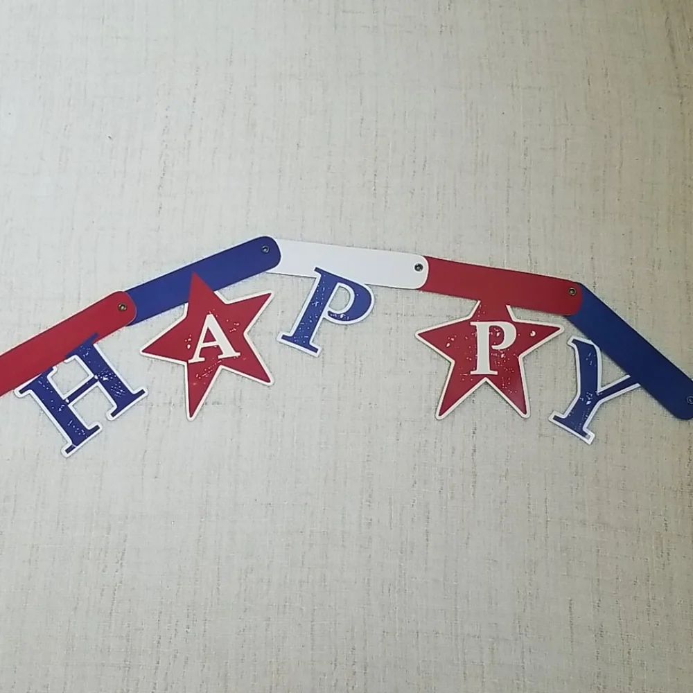 🎉 5/$15 | 🇺🇸 4th of July Banner 🇺🇸